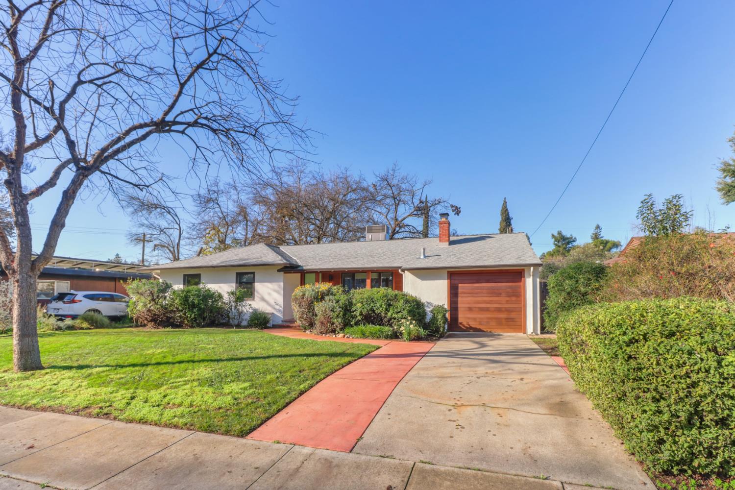 709 A Street Davis, CA 95616 - Photo 62 of 74 a front view of house with yard