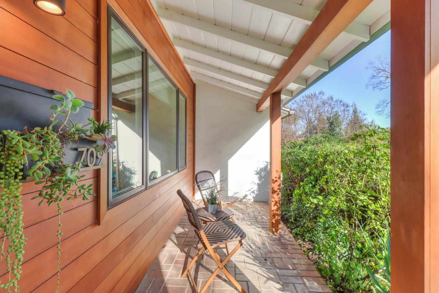 709 A Street Davis, CA 95616 - Photo 8 of 74 a view of balcony with wooden floor