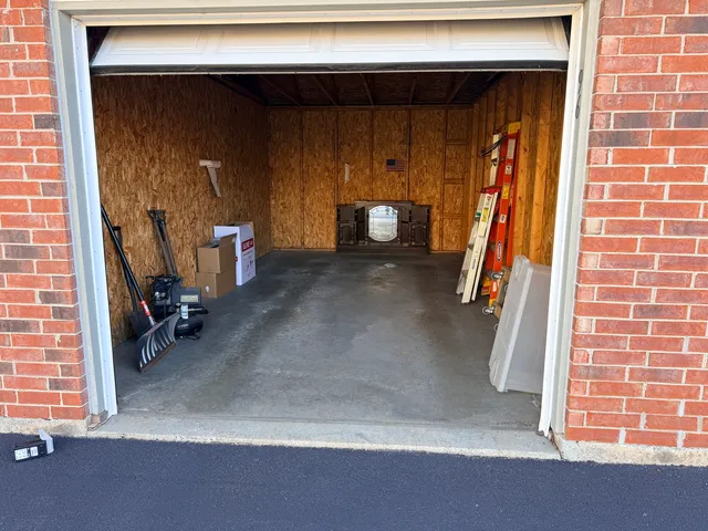 a view of storage and utility room