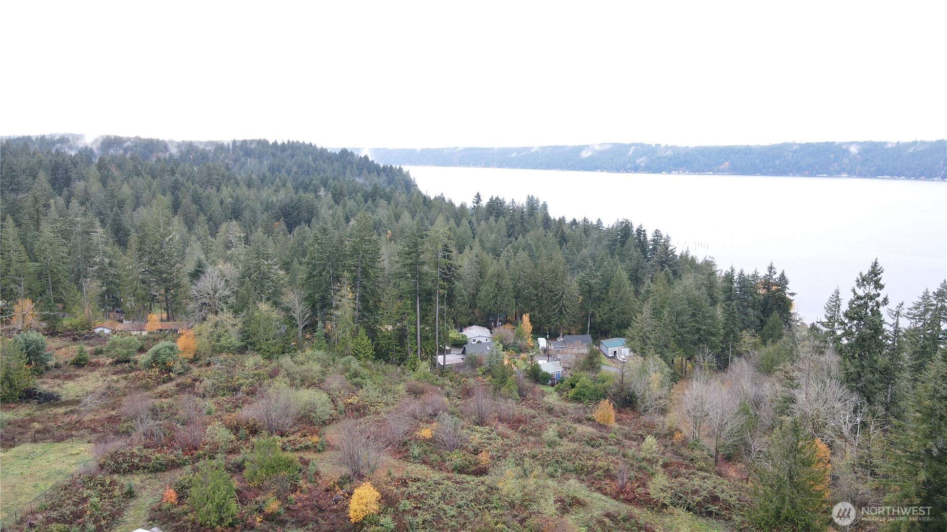0 East Twanoh Heights Road North Belfair, WA 98528 - Photo 22 of 29 a view of lake with mountain