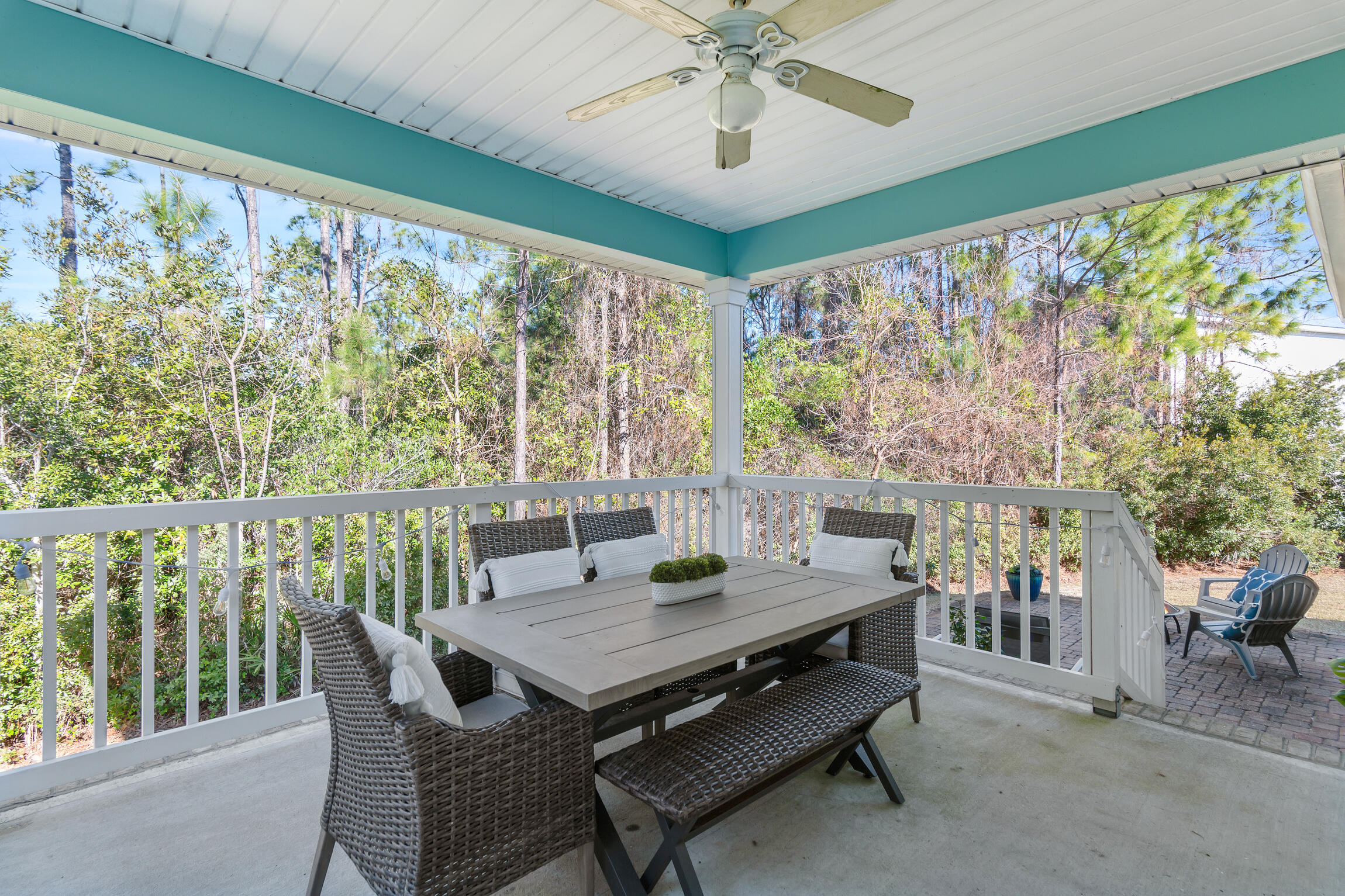 90 Ocean Spray Circle Santa Rosa Beach, FL 32459 - Photo 31 of 57 a view of a dining room with furniture window and outside view
