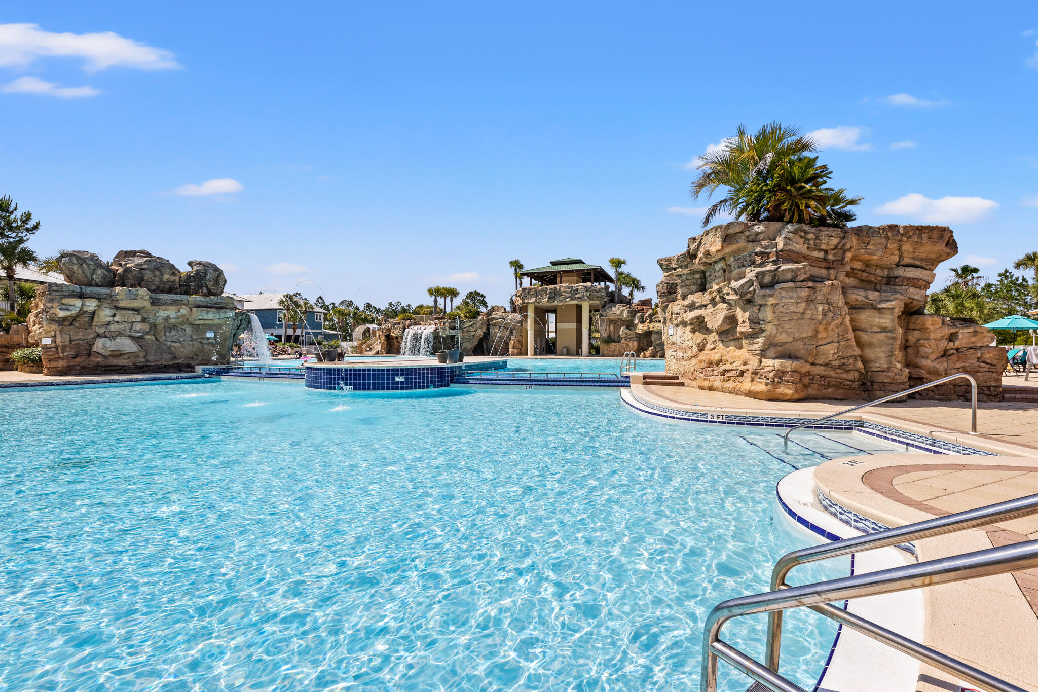 90 Ocean Spray Circle Santa Rosa Beach, FL 32459 - Photo 44 of 57 a view of a chairs and table in patio