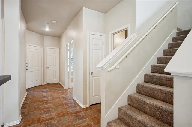 a view of an entryway