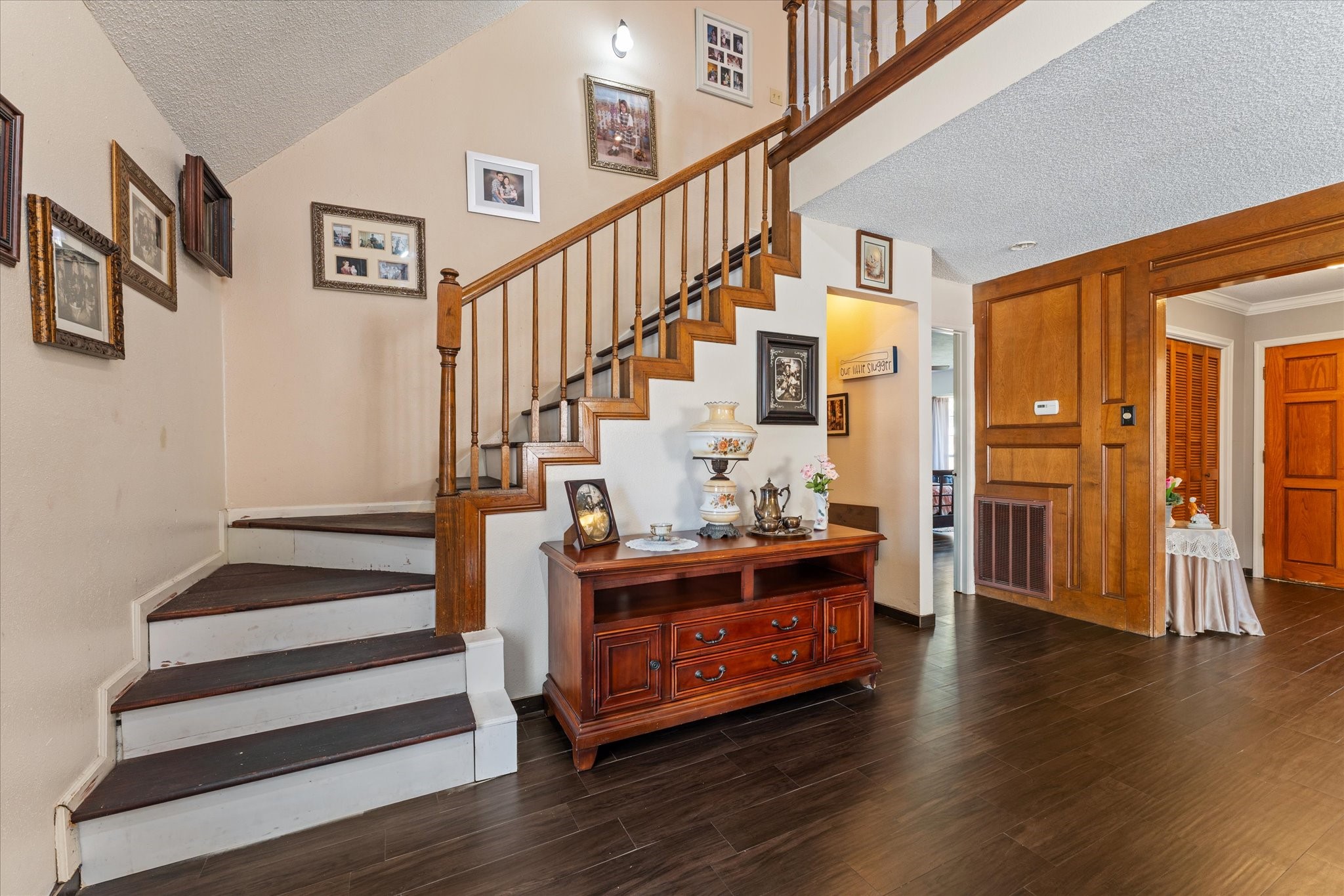19527 Enchanted Spring Drive Spring, TX 77388 - Photo 11 of 33 a view of entryway and hall with wooden floor