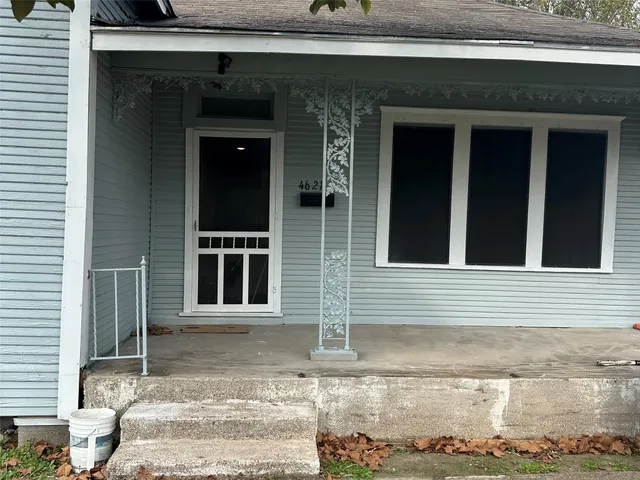 a view of a house with a window