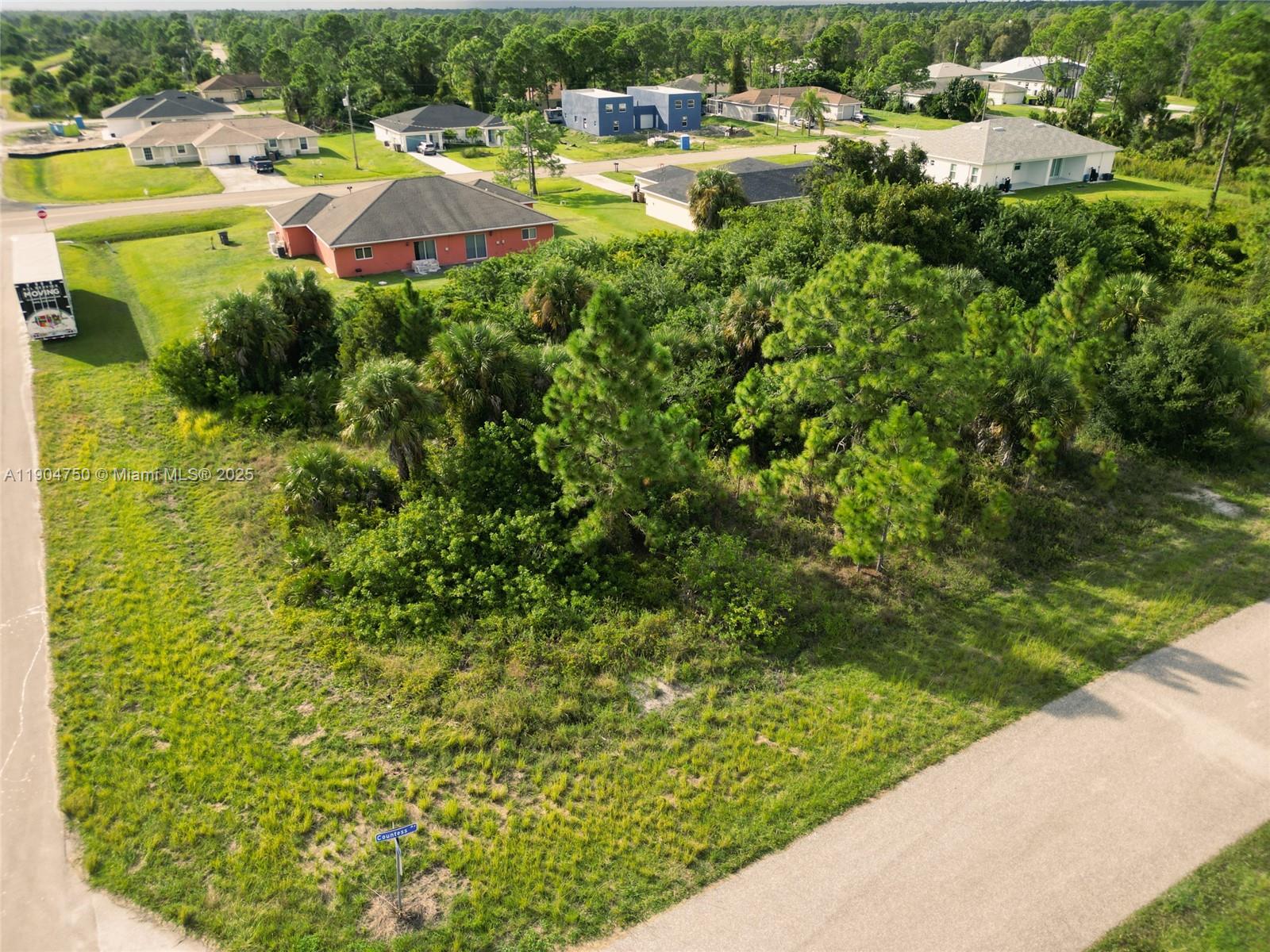 936-938 Countess Avenue Lehigh Acres, FL 33974 - Photo 11 of 24 a view of a garden with swimming pool