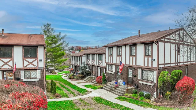 aerial view of multiple house