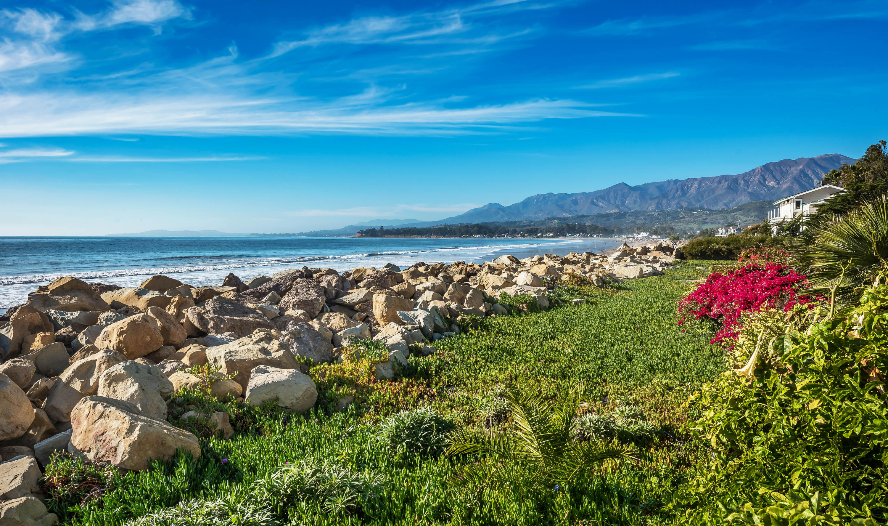 875 Sand Point Road Carpinteria, CA 93013 - Photo 3 of 25 a view of a houses with a yard