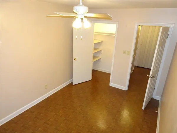 a view of entryway and window in a room