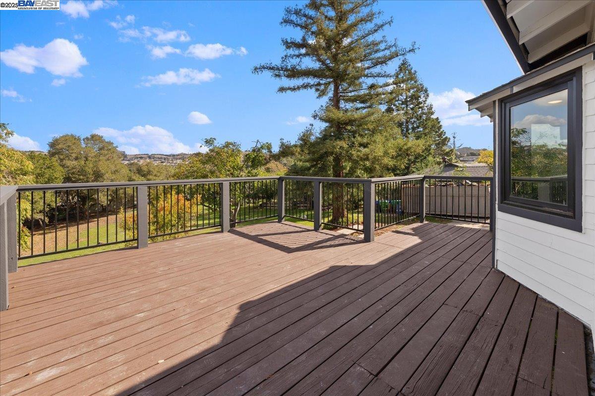 3280 Ohlone Way Hayward, CA 94541 - Photo 34 of 48 a view of house with deck outdoor seating and kitchen