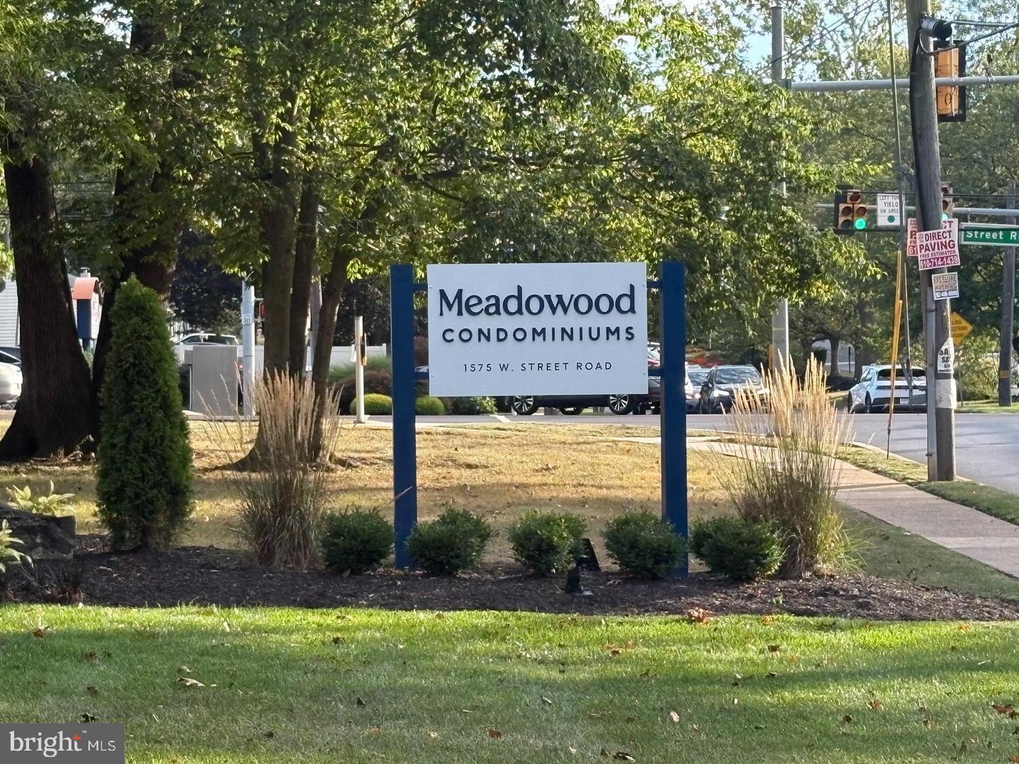 a sign on the side of the road