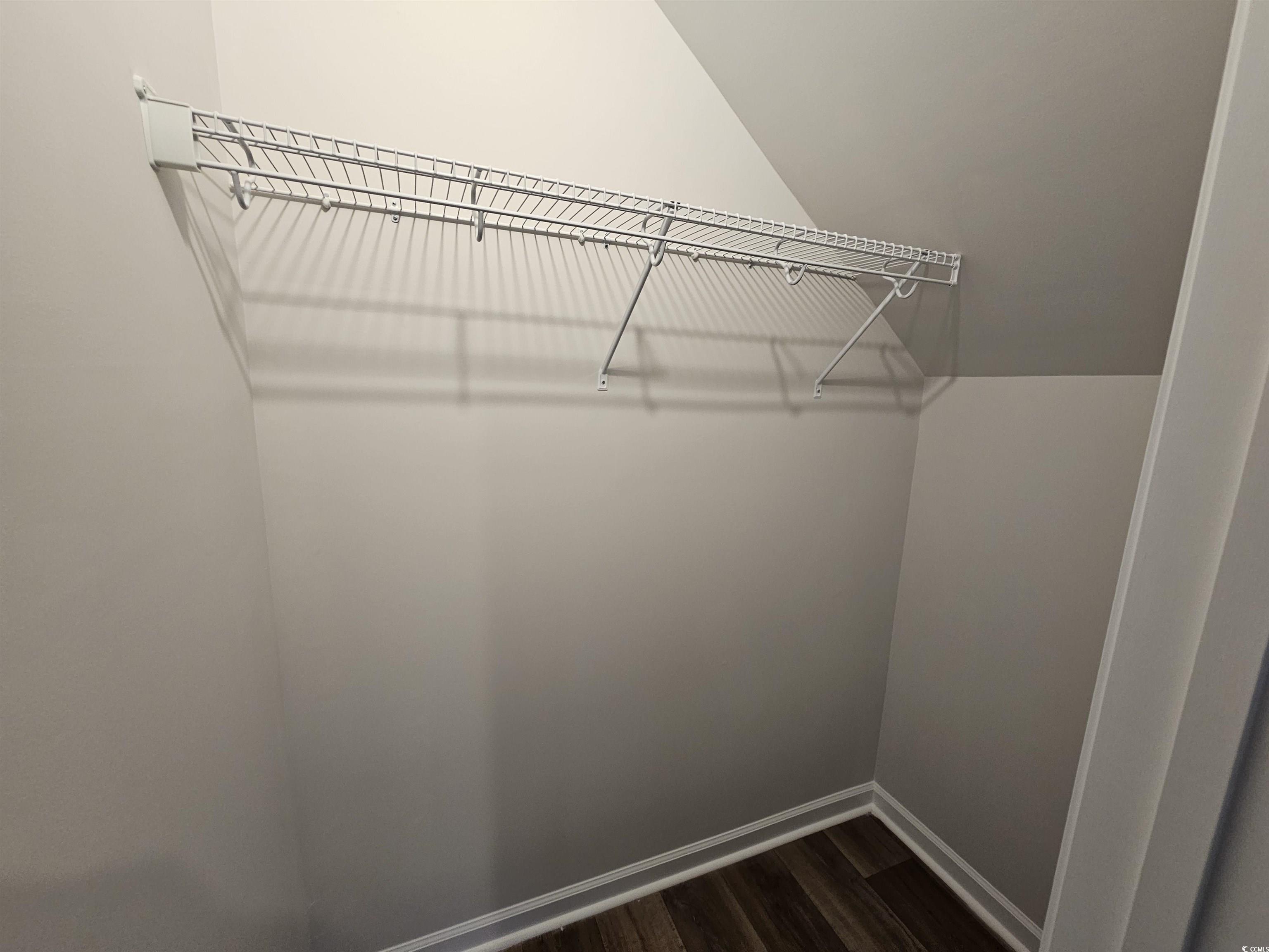 2096 Wild Indigo Circle Calabash, NC 28467 - Photo 17 of 29 Spacious closet with dark wood-style floors and lofted ceiling