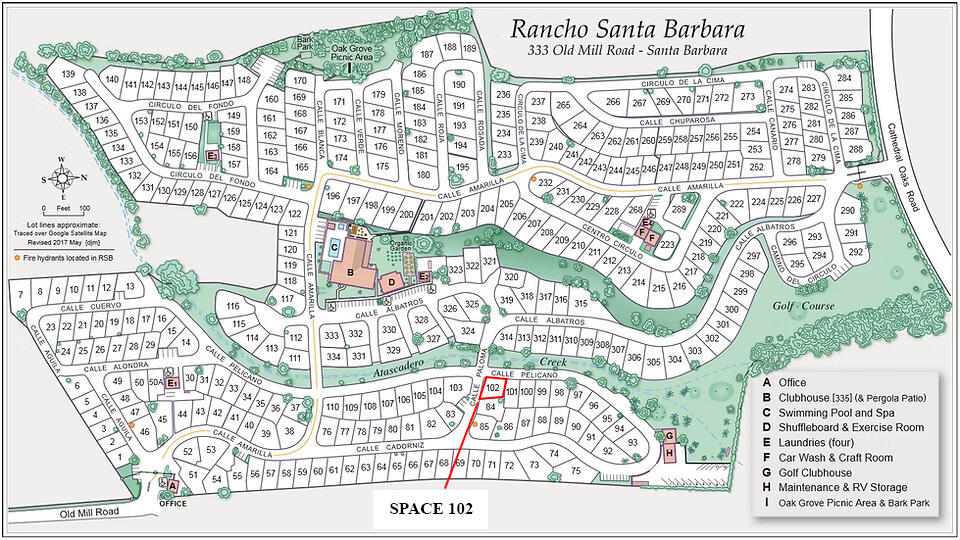 333 Old Mill Road, Unit 102 Santa Barbara, CA 93110 - Photo 23 of 23 #102 Space Location