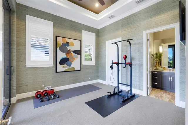 a bathroom with a double vanity sink a mirror and a shower