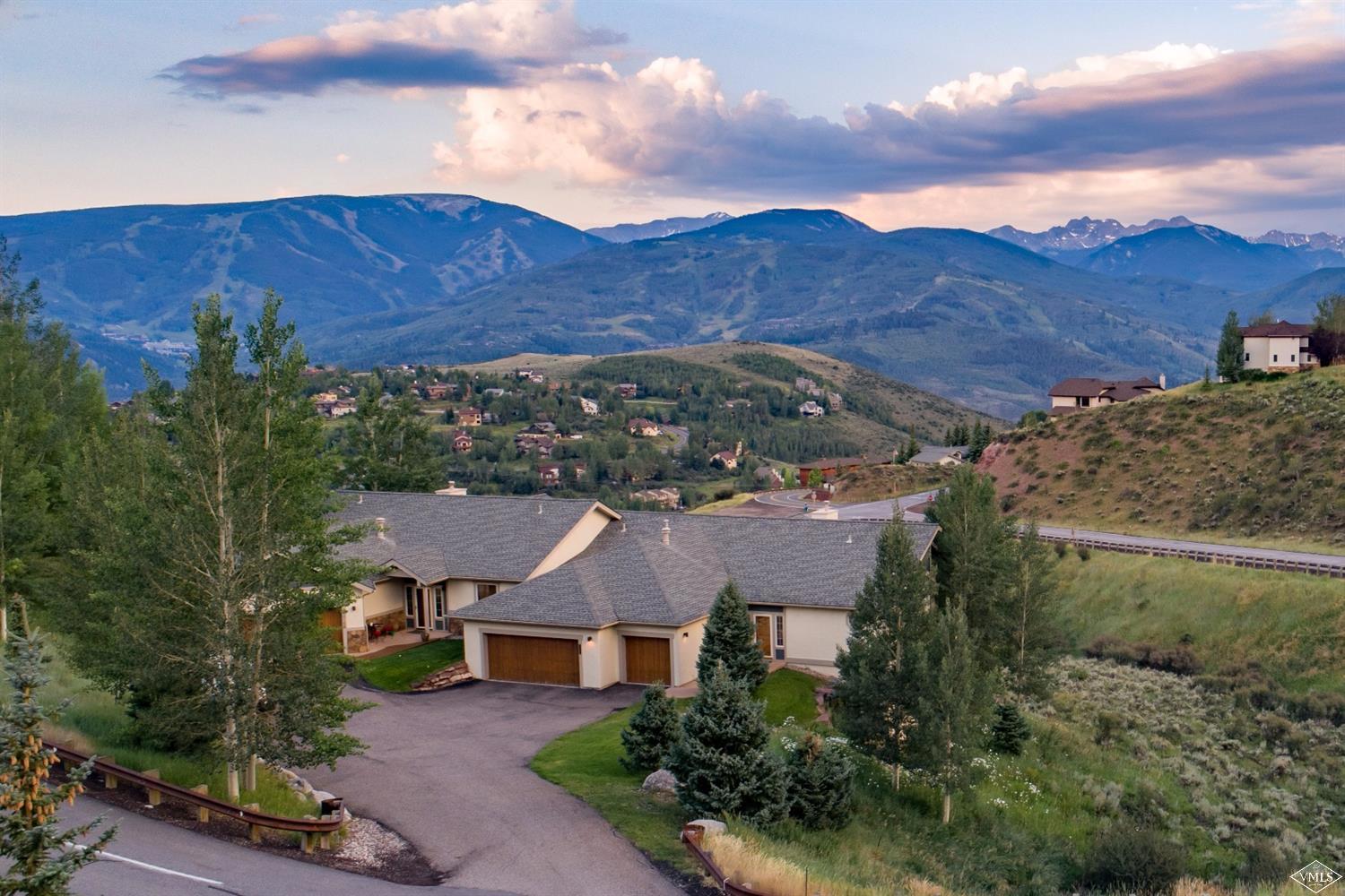 5015 Wildridge Road East, Unit A Avon, CO 81620 - Photo 19 of 22 an aerial view of house with an outdoor space