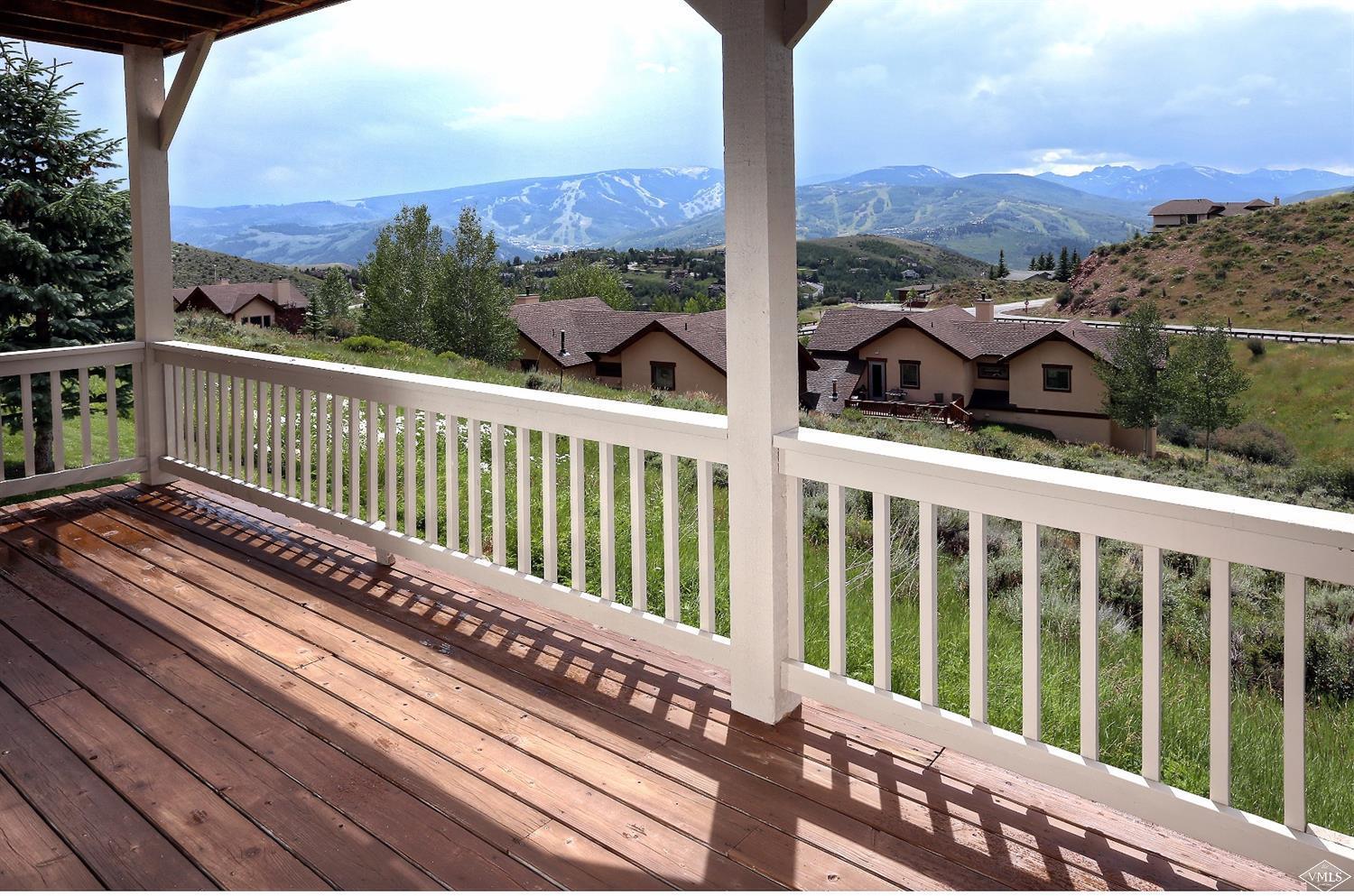 5015 Wildridge Road East, Unit A Avon, CO 81620 - Photo 10 of 22 a view of a two chairs in the balcony