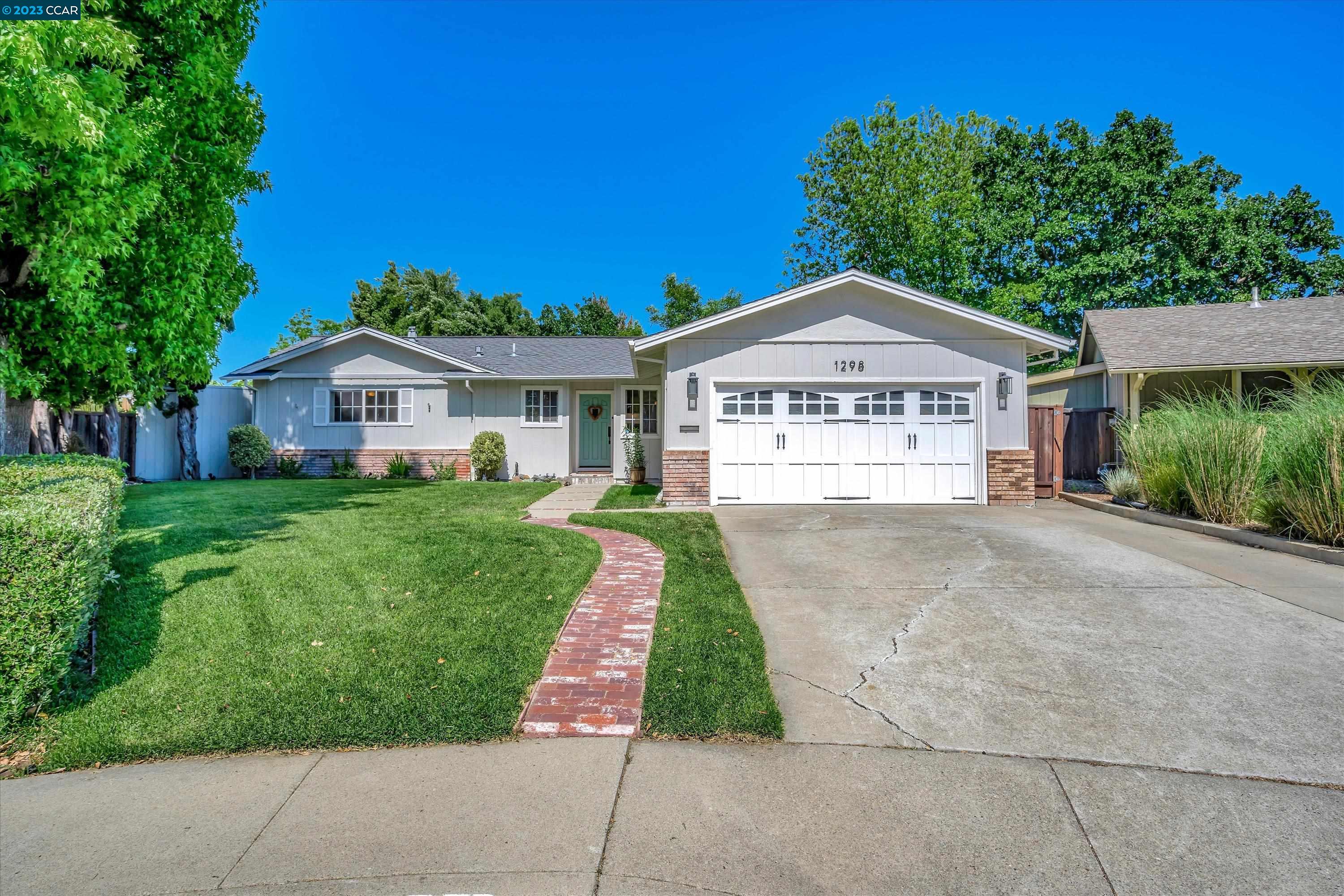 1298 Traud Drive Concord, CA 94518 - Photo 1 of 1 a front view of a house with a yard