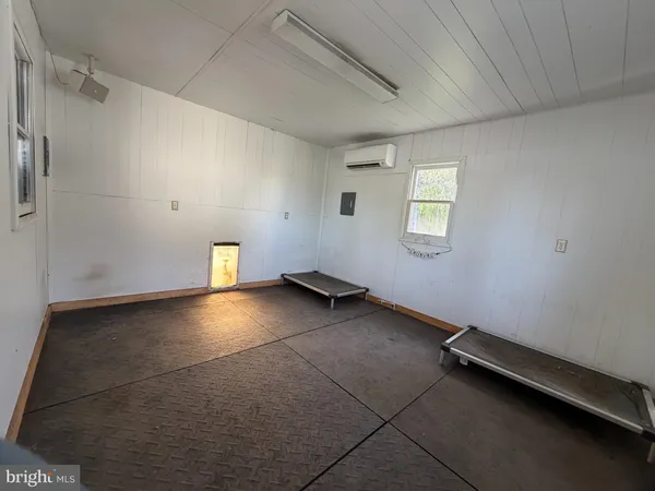 a view of a room with window