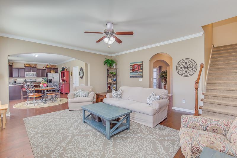 1007 Beverly Road Spring Hill, TN 37174 - Photo 7 of 24 a living room with furniture and wooden floor