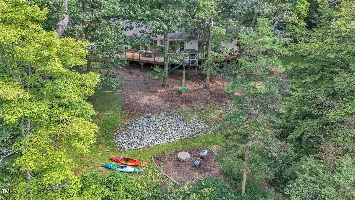 175 Cardens Cove Road Timberlake, NC 27583 - Photo 36 of 45 Backyard Aerial