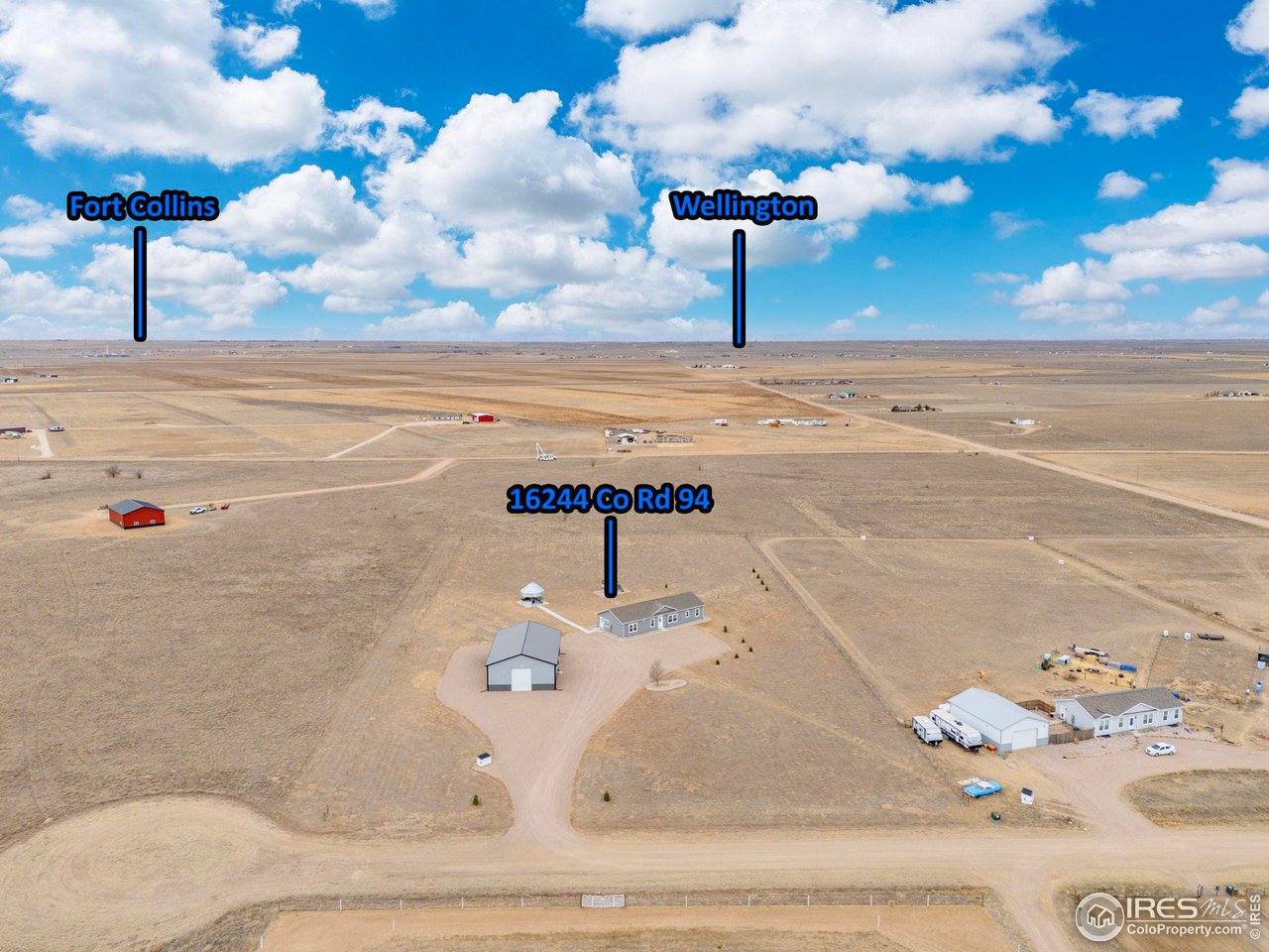 16244 County Road 94 Pierce, CO 80650 - Photo 34 of 37 a view of a terrace