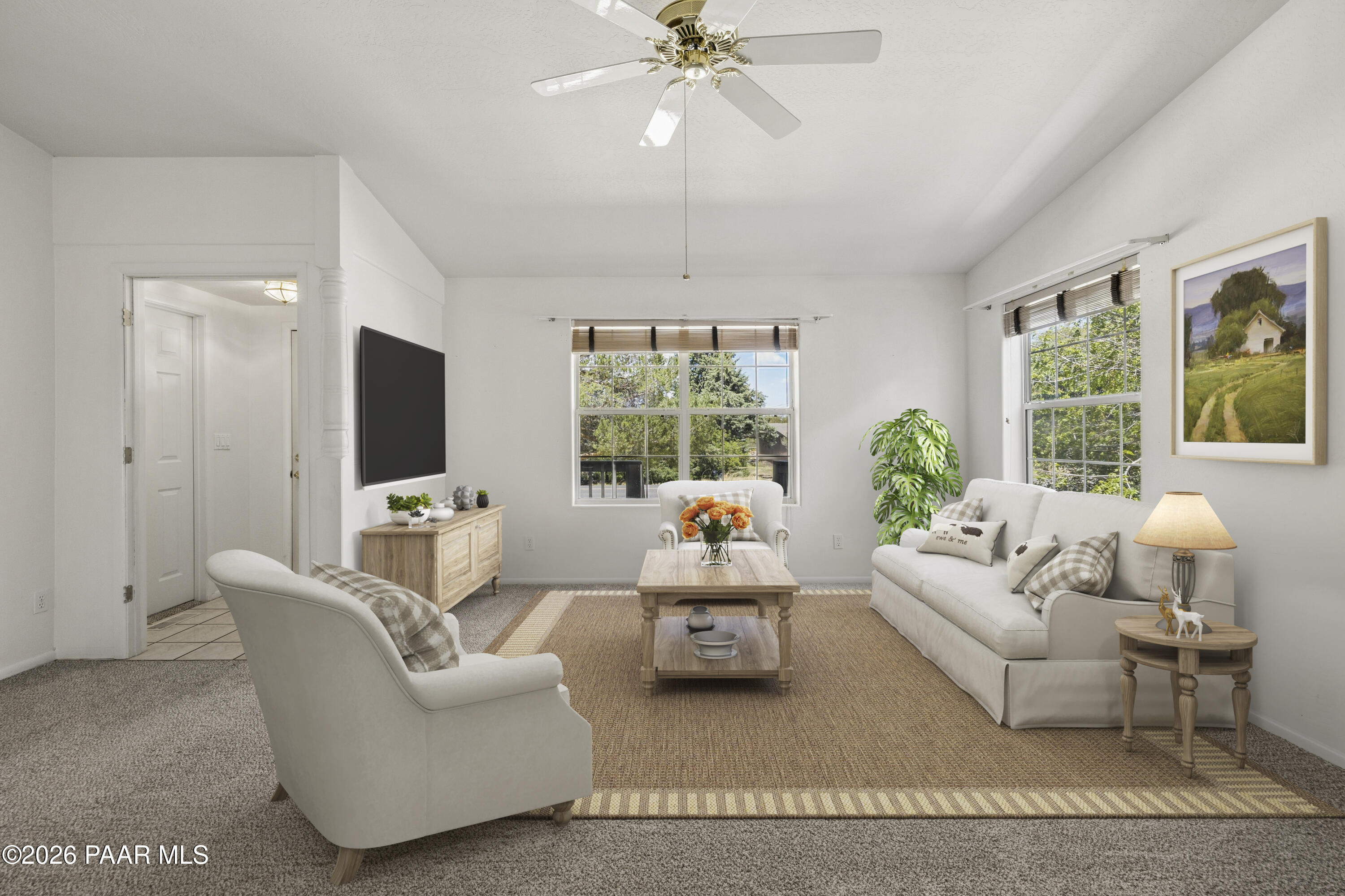 1891 Meadowridge Road Prescott, AZ 86305 - Photo 7 of 50 051-Living Room-final
