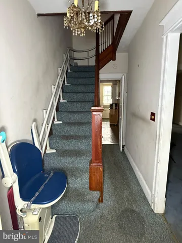 a view of entryway and hall