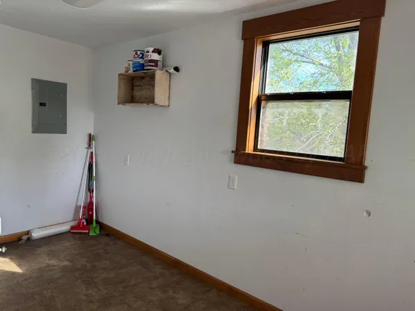 a view of a window in a room