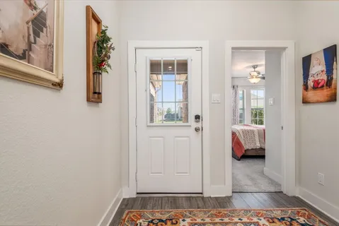 a view of livingroom with furniture and window
