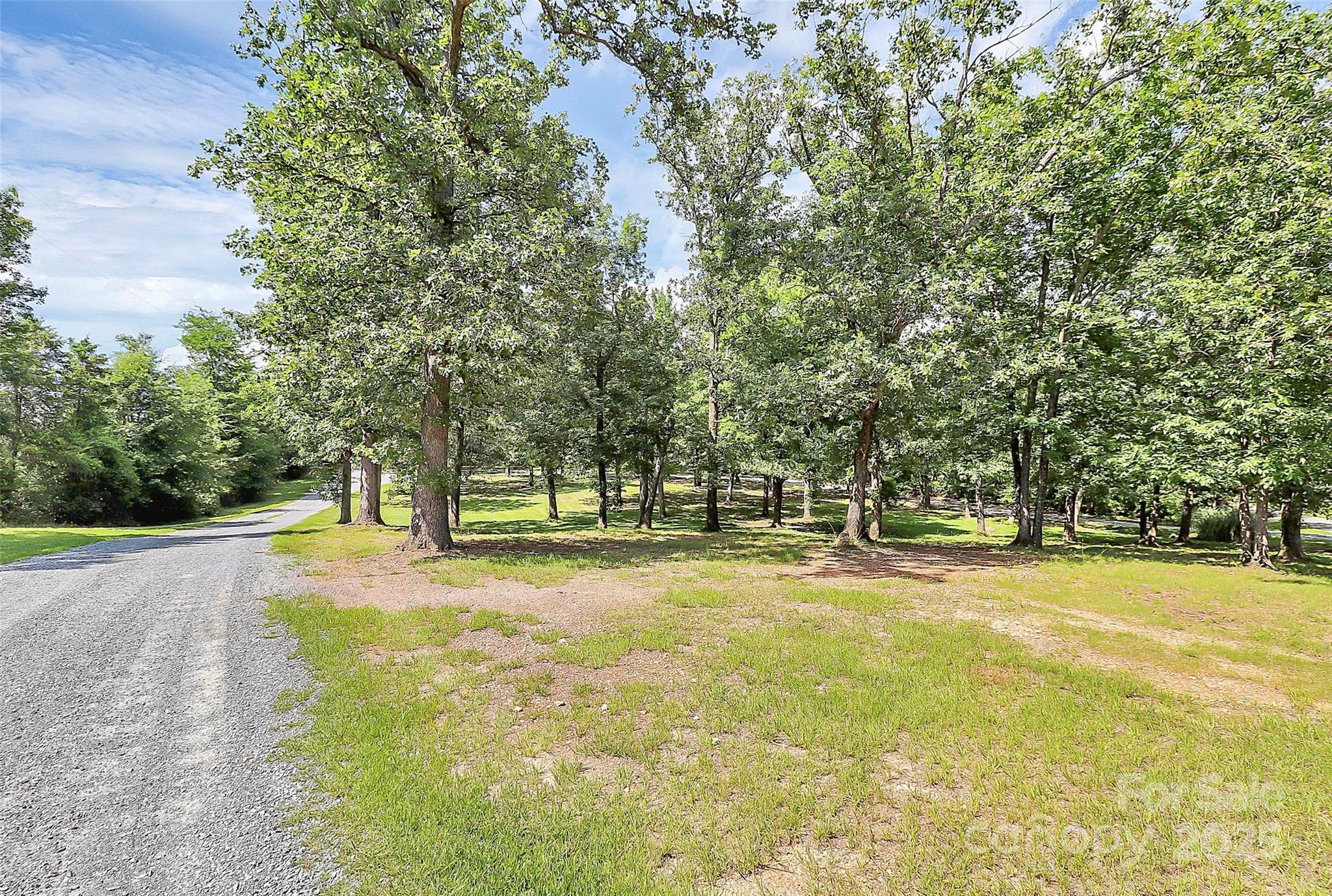 3311 Camden Road Marshville, NC 28103 - Photo 27 of 29 a view of a yard with swimming pool and trees