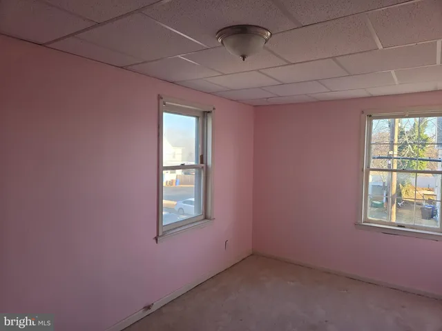 a view of empty room