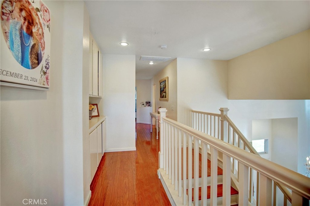 1072 Silvercreek Road Corona, CA 92882 - Photo 22 of 31 a view of entryway with wooden floor