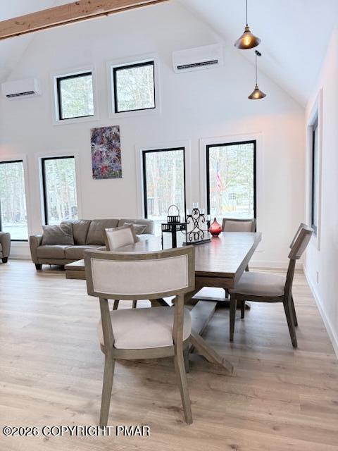 128 Gabrielle Lane Dingmans Ferry, PA 18328 - Photo 29 of 56 a view of a dining room with furniture