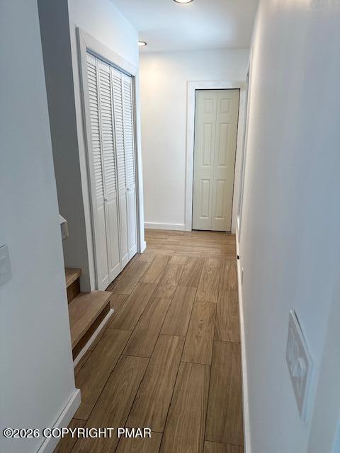 128 Gabrielle Lane Dingmans Ferry, PA 18328 - Photo 36 of 56 a view of a room with wooden floor