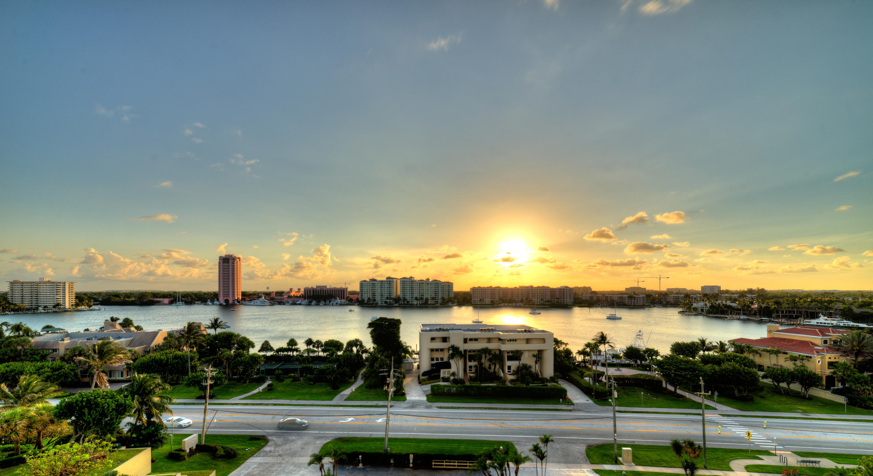 550 South Ocean Boulevard, Unit 809 Boca Raton, FL 33432 - Photo 11 of 12 LAKE BOCA FROM YOUR TERRACE