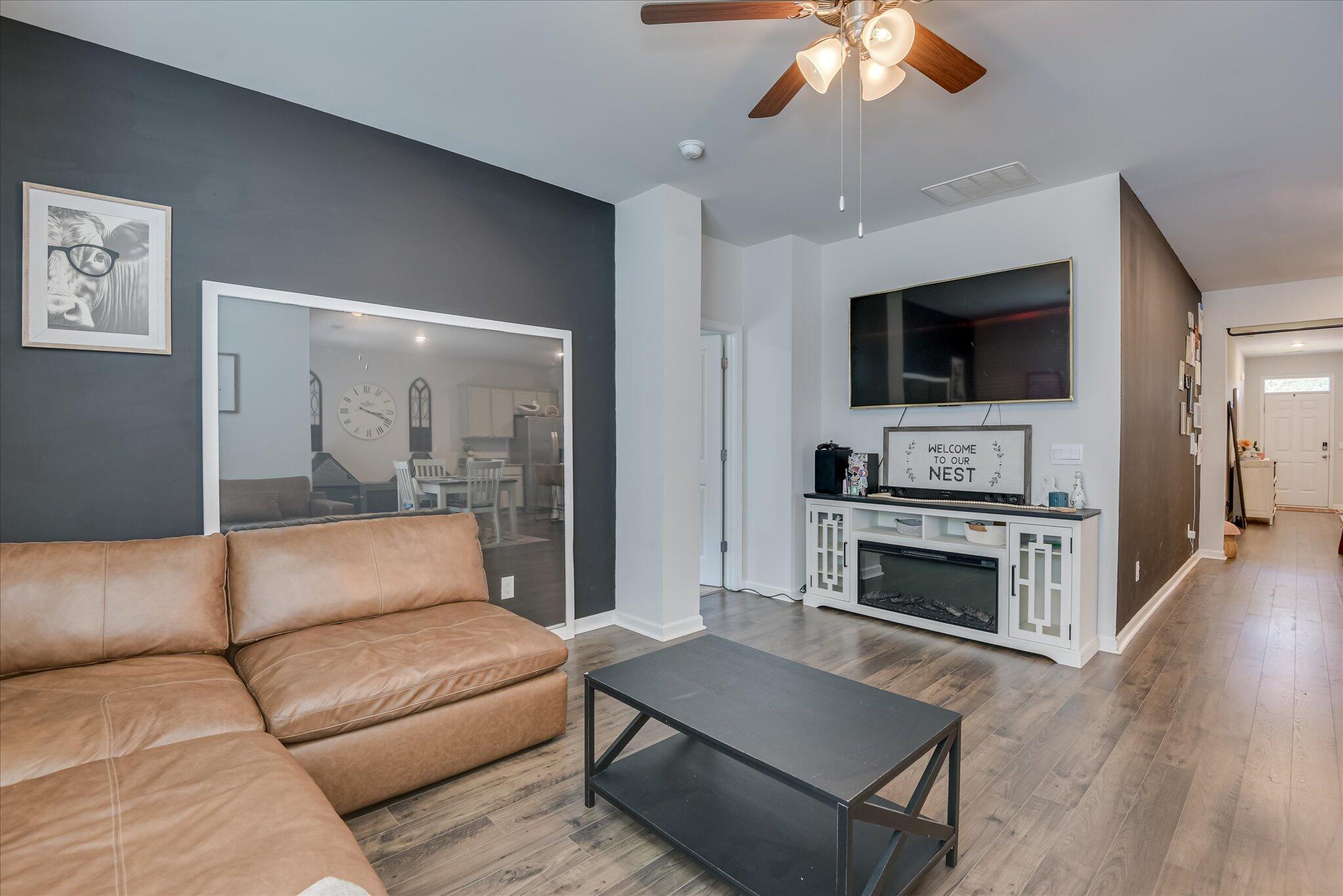 5056 Captain Drive Grovetown, GA 30813 - Photo 12 of 41 Living Room & Primary Bedroom Door