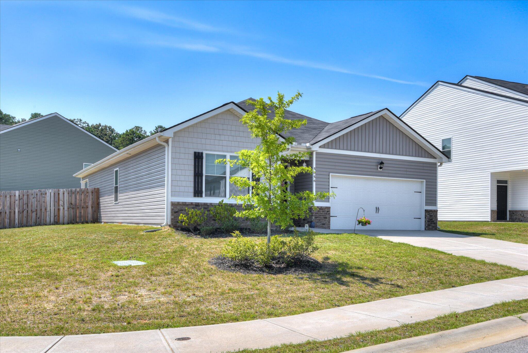 5056 Captain Drive Grovetown, GA 30813 - Photo 3 of 41 Front of home side yard
