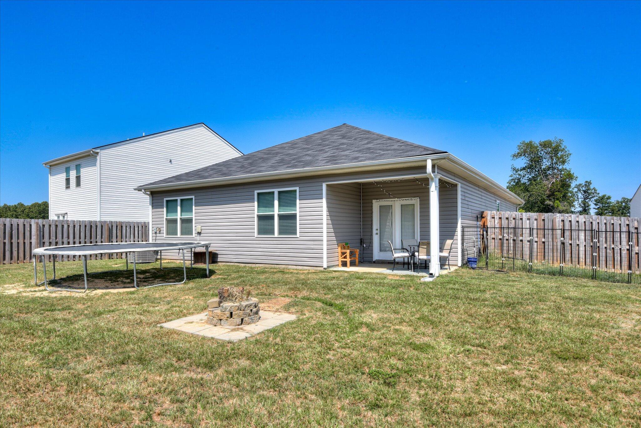 5056 Captain Drive Grovetown, GA 30813 - Photo 37 of 41 Backyard/Covered Porch