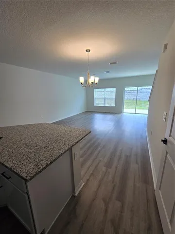 swimming pool with wooden floor