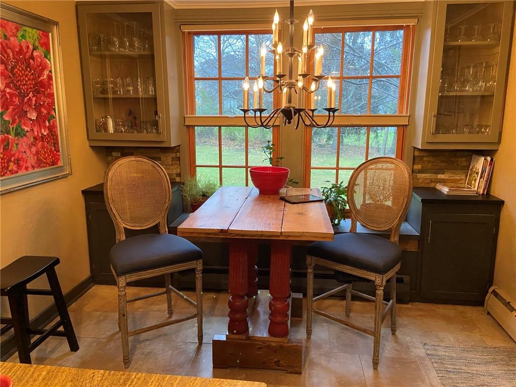 1575 Dutch Ridge Road Beaver, PA 15009 - Photo 9 of 50 Breakfast room Log Cabin