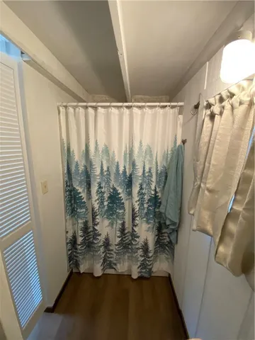 a view of walk in closet