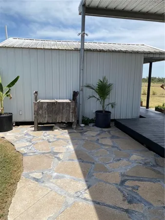 a view of a entryway in a house