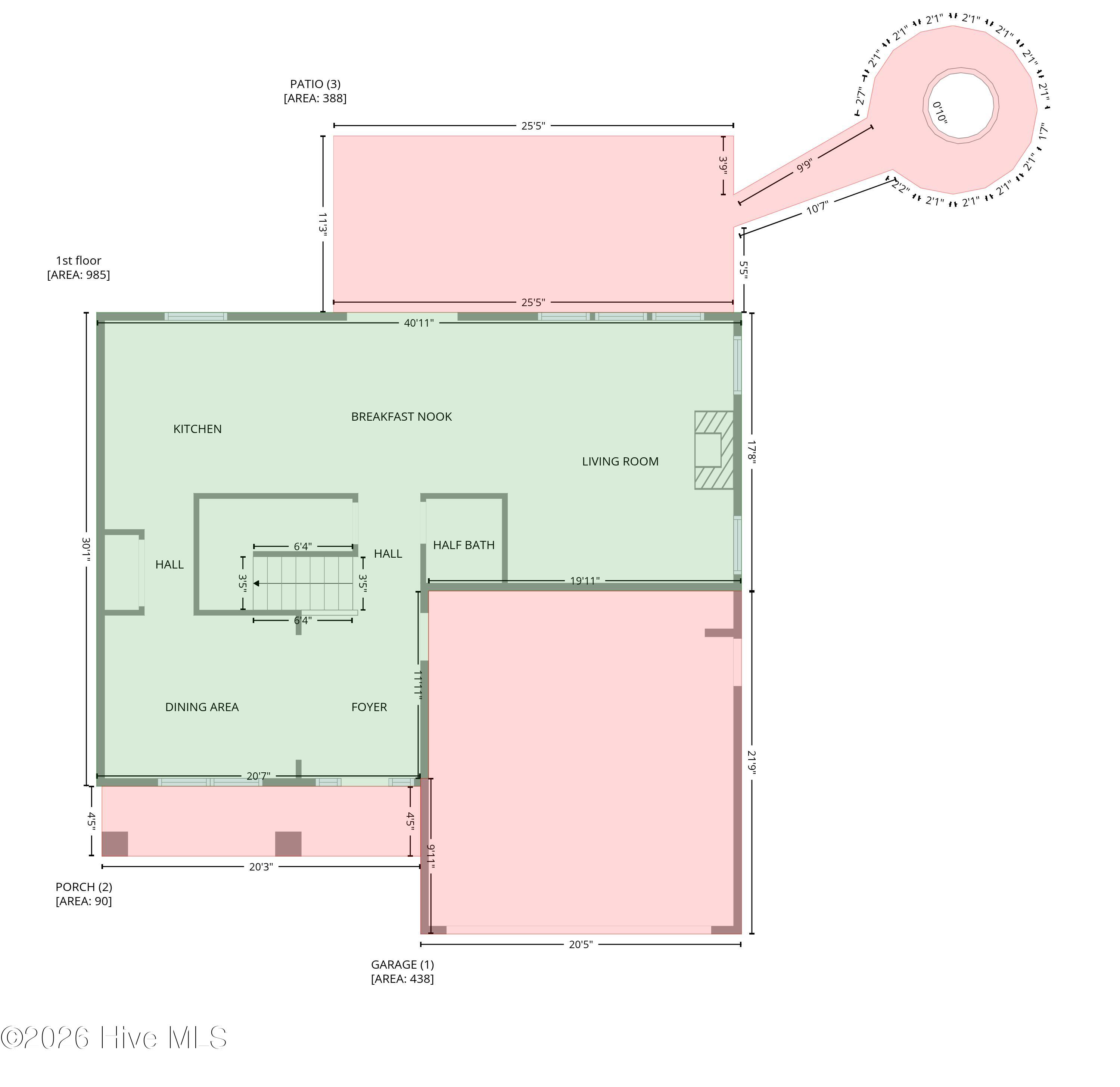 303 Merrick Way Hubert, NC 28539 - Photo 2 of 57 4-1st_floor_303_merrick_way_hubert