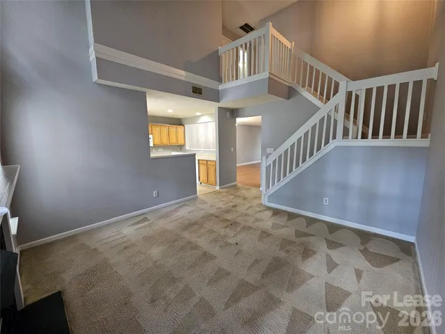 a view of an front door