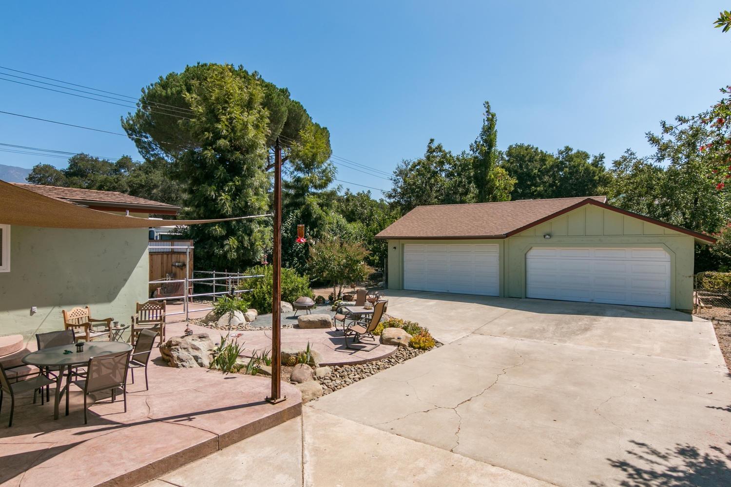 750 South Rice Road Ojai, CA 93023 - Photo 20 of 27 a view of backyard with sitting area