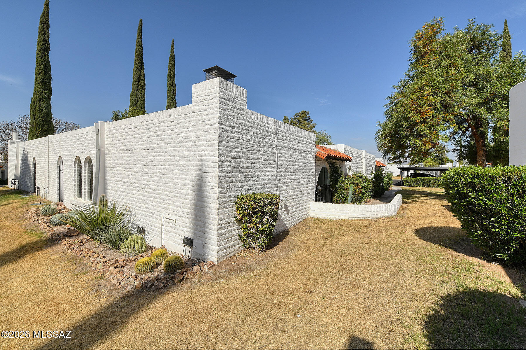 719 West Las Lomitas Road Tucson, AZ 85704 - Photo 38 of 44 a view of a back yard of the house