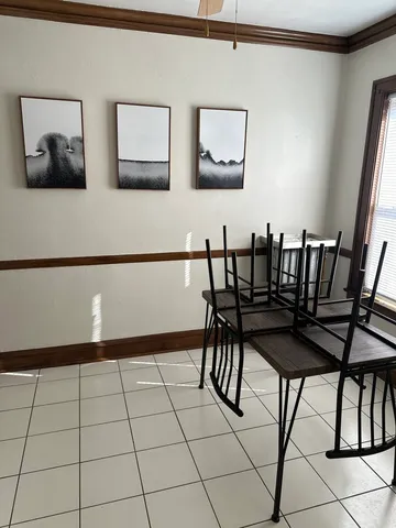 a view of fireplace and wooden floor