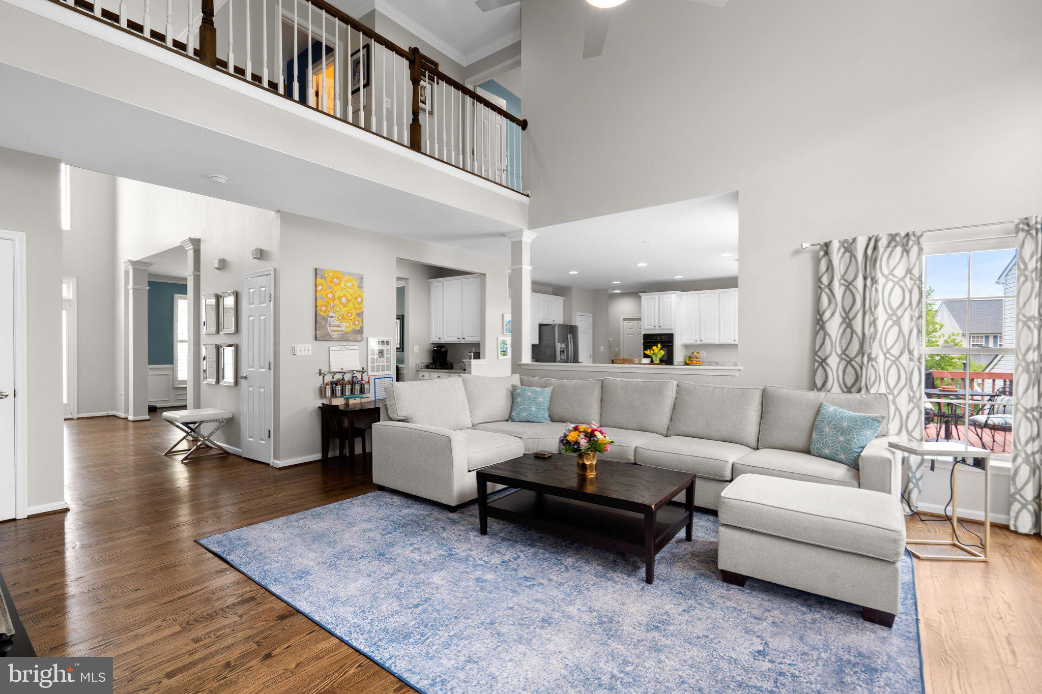 14334 Ashleigh Greene Road Boyds, MD 20841 - Photo 16 of 63 Family Room w/ Vaulted Ceilings & a Gas Fireplace
