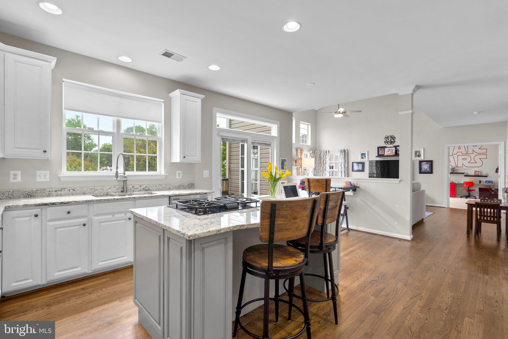 14334 Ashleigh Greene Road Boyds, MD 20841 - Photo 23 of 63 Updated Kitchen with Island & Table Space