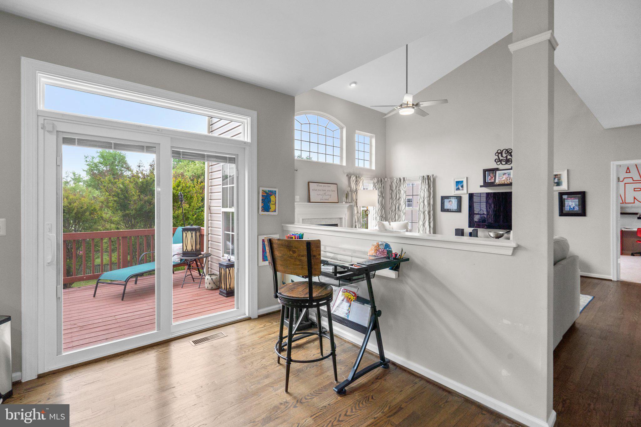 14334 Ashleigh Greene Road Boyds, MD 20841 - Photo 26 of 63 Breakfast Room with Direct Access to the Deck